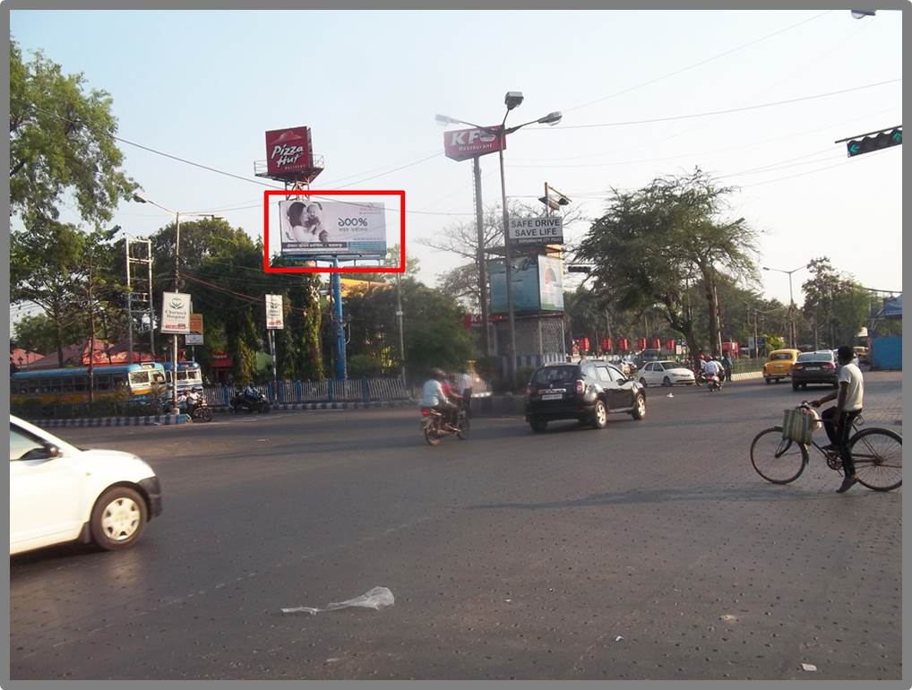 Unipole at Nicco Park Crossing, Sector V,Kolkata